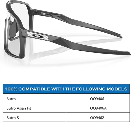 Vista 3 de Wicket de repuesto para gafas de sol Oakley Sutro OO9406Sutro Asian Fit OO9406ASutro S OO9462 - Opciones