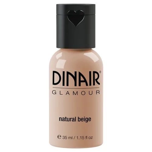 Vista 30 de Dinair Base de maquillaje con aerógrafo Marrón oscuro GLAMOUR: Natural, Cobertura ligera, Mate 1/4oz