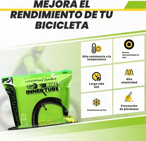 Vista 6 de 4 Pack Bike Tubes 12''/16"/18"/ 20"/ 24"/ 26" /27.5''/29