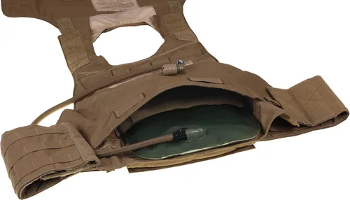Vista 3 de Source Tactical ILPS - Vejiga ancha de perfil bajo de 3 litros, para integración con chaleco balístico, válvula para beber tormenta de alto flujo