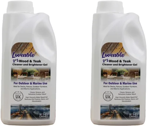 Vista 12 de EcoDecors Loveable - Botella de spray de aceite de teca de 24 onzas, paquete de 2 Perfect for teak patio furniture, shower benches, garden