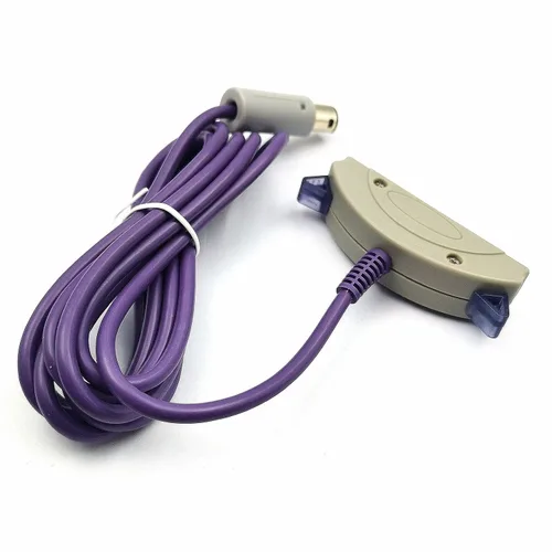 Vista 3 de DEVMO Compatible with Nintendo Gameboy Advance to Gamecube Link Cable Game Boy Advance Adapter New