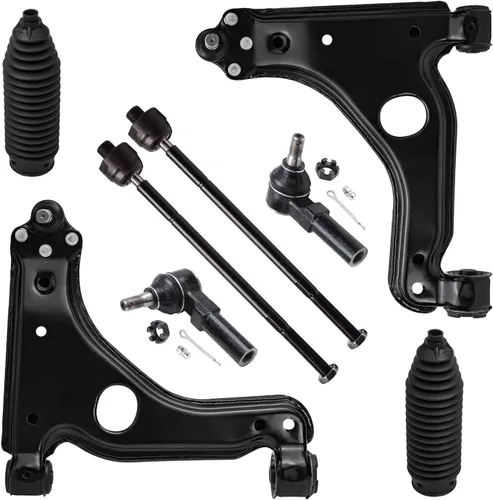 Vista 59 de Detroit Axle - Kit de brazos de control de extremo de 8 piezas para Toyota 2001-2003 Highlander 2002-2003 Camry Lexus ES300, 2 conjuntos de brazos