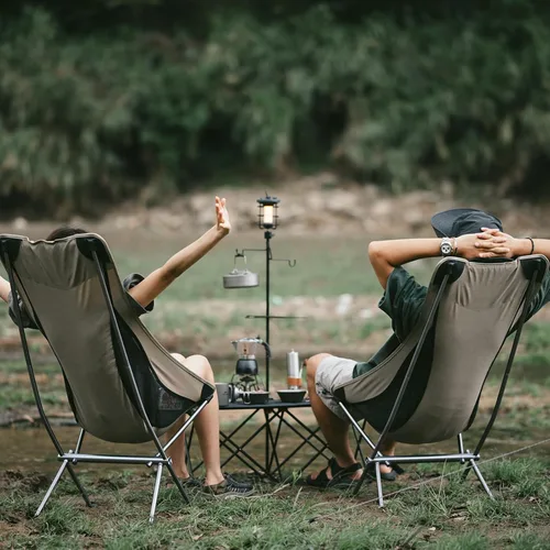 Vista 6 de Naturehike Silla de camping, plegable con bolsa de almacenamiento, silla portátil al aire libre para adultos, ligera, soporta 330 libras, silla