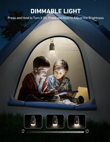 Vista 3 de AstroAI Mini bomba de aire para inflables con batería de 3000 mAh, bomba de colchón de aire con linterna de campamento, bomba de aire eléctrica