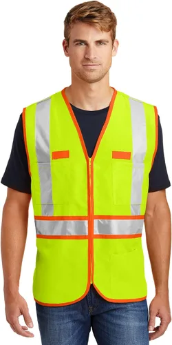 Vista 5 de CornerStone Seguridad de doble color 107 Clase 2 para hombre
