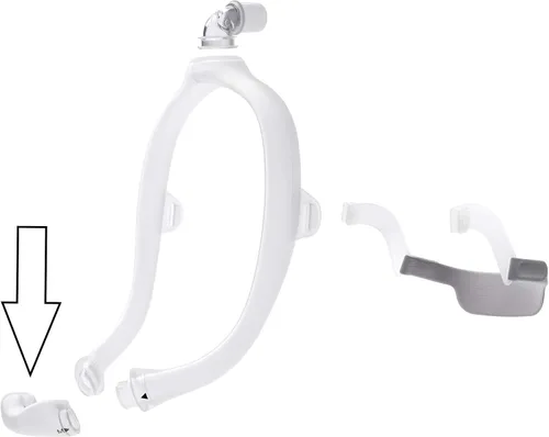 Vista 4 de Almohadilla nasal Philips Respironics DreamWear, HH1112/00, S, 1