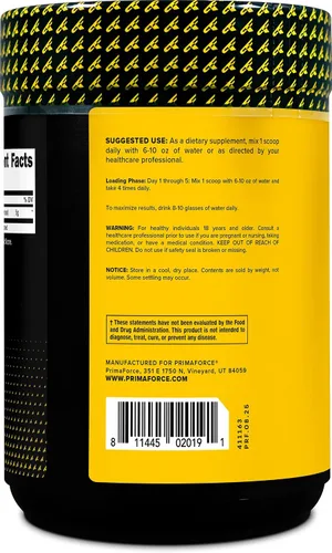 Vista 3 de Primaforce Monohidrato de creatina micronizada en polvo 17.64 oz (1.1 libras)
