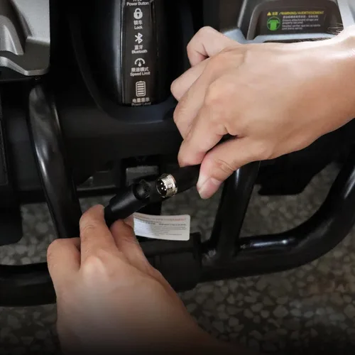 Vista 6 de stio Cable de extensión de alimentación compatible con Ninebot de Segway Go Kart Kit Gokart PRO Ninebot S MAX/S/miniPRO Scooter alargar cable