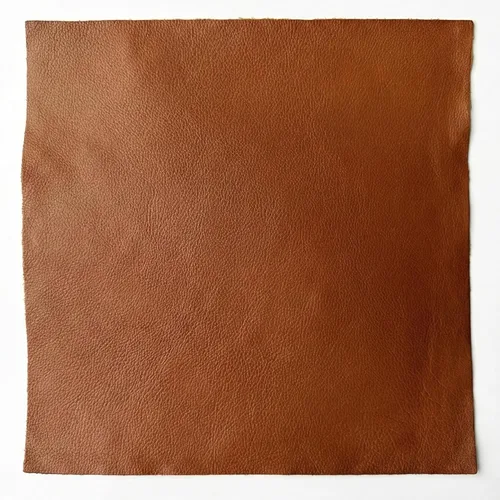 Vista 14 de Cuero de vaca de grano natural: piezas de cuero precortadas de 12'' x 12'' (negro, 1 pieza)