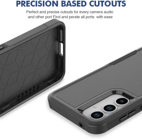 Vista 197 de Jeylly Compatible con Samsung Galaxy A22 5G Funda, Funda Samsung A22 5G con 2pcs protectores de pantalla de vidrio templado