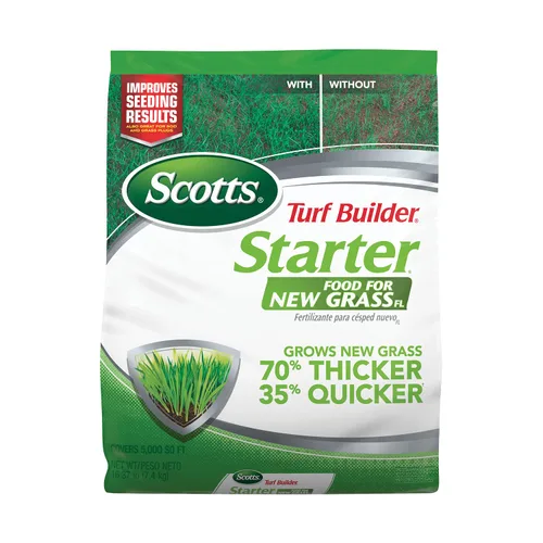 Vista 12 de Scotts Turf Builder - Alimento de inicio para césped nuevo, 15 libras (paquete de 2)