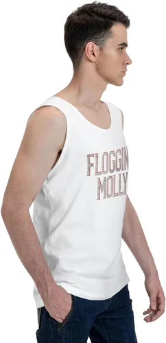 Vista 5 de SKYJUNOJN Hombre Muscle Tank Tops Camiseta Moda Festival de Música sin mangas Camiseta