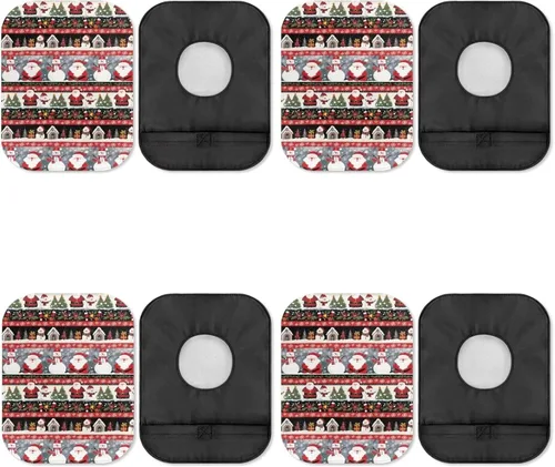 Vista 10 de Fundas de bolsa de ostomía lavables para colostomía, decoración grande