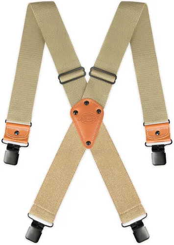 Vista 15 de Dickies Tirantes de fuerza industrial para hombre - Soporte de clip resistente