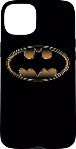 Vista 9 de Batman Funda protectora en relieve negra y dorada para iPhone 17