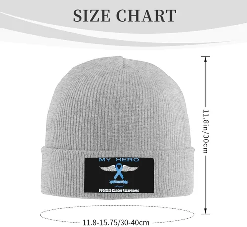 Vista 3 de Gorro unisex elástico, suave y cálido, gorro de punto para hombres y mujeres