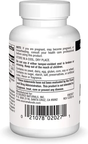 Vista 2 de Source Naturals MegaFolinic 800mcg - 60 Tabletas