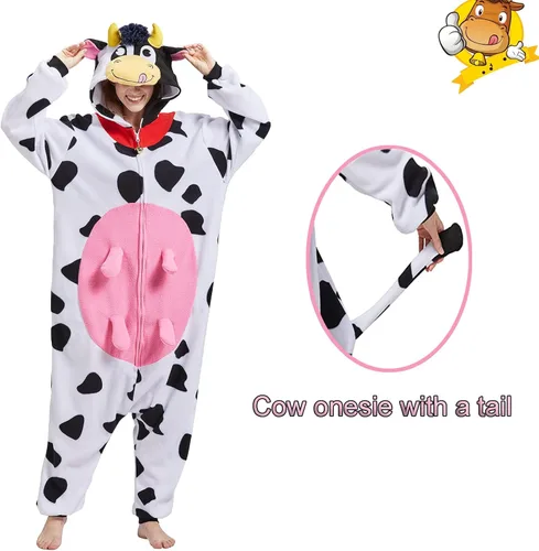 Vista 5 de Pijama unisex de una sola pieza para cosplay, disfraz de Halloween