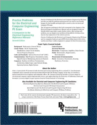 Vista 2 de Practice Problems for the Electrical Engineering PE Exam: A Companion to the Electrical Engineering Reference Manual, 7th ed. Séptimo Edición