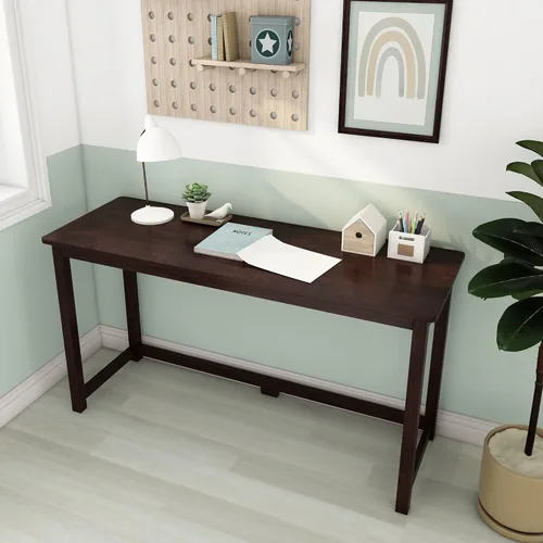 Vista 13 de Max & Lily Escritorio de madera maciza, 40 pulgadas, azul