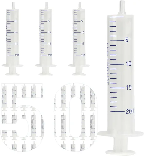 Vista 11 de 1ml Plastic Syringe, luer slip syringe, Used in Scientific Laboratories, Liquid refilling, DIY Crafts, Scientific Labs, 50/PK