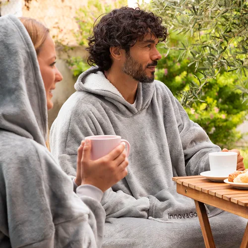 Vista 5 de Batamanta Sudadera Oversized con Forro Polar Swug InnovaGoods