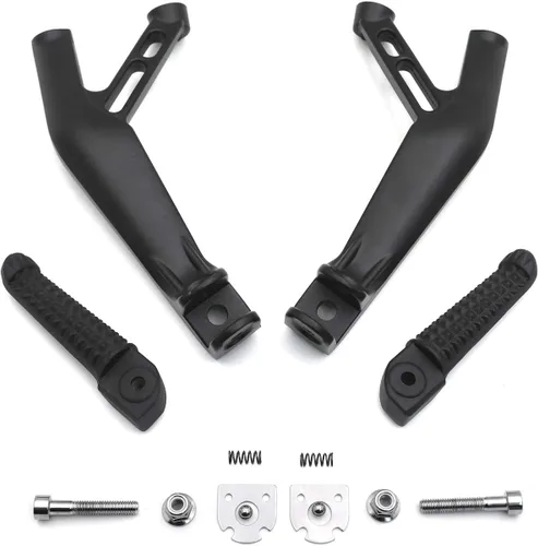 Vista 11 de Soporte de pie delantero negro compatible con YZF R1 R1S R1M 2015-2018 [P/N: MT390-046-BK]