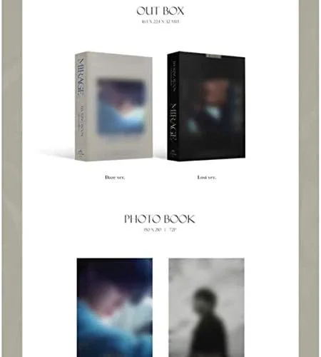Vista 2 de HA Sung Woon - Mirage (4º mini álbum)+póster plegado (versión aleatoria)
