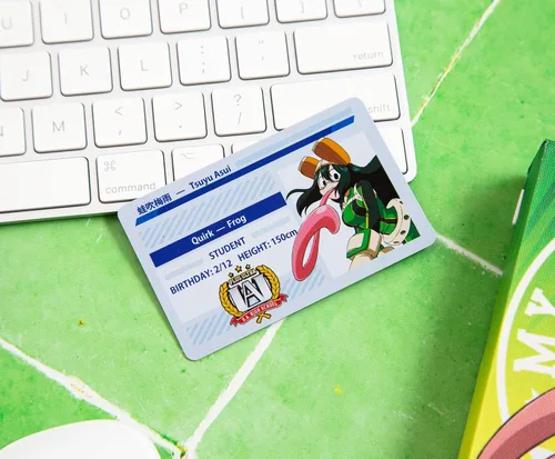 Vista 6 de JUST FUNKY My Hero Academia Looksee Mystery Blind Box, Tsuyu Asui Incluye 5 coleccionables temáticos