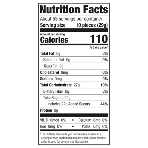 Vista 2 de Brach's Frijolitos de Goma Clásicos, Dulces, Sabores Surtidos, Bolsa a Granel, 54 oz (2 ct)