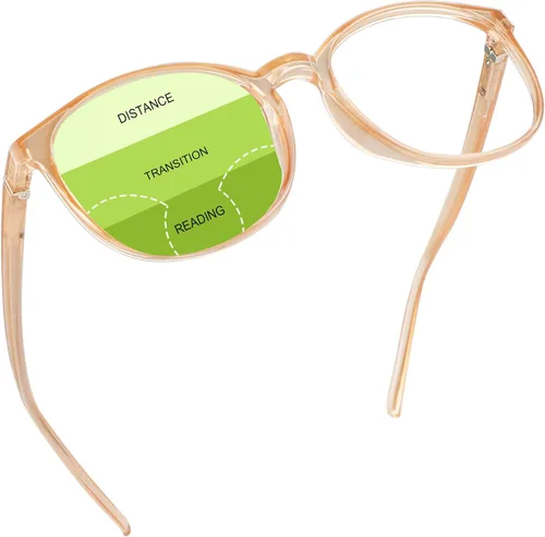 Vista 9 de YEIN Gafas presbípicas multifocales progresivas, gafas de sol grises fotocrómicas