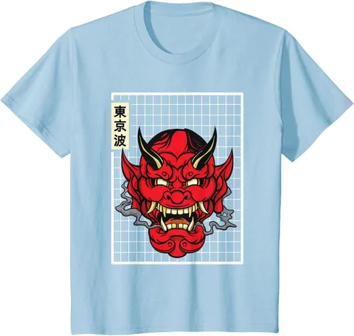 Vista 11 de Máscara japonesa de Demon Hannya Oni con máscara japonesa, Negro