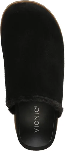 Vista 3 de Vionic Arlette Mule para mujer, cómodos zapatos planos que incluyen una plantilla de soporte de arco integrada que ayuda a corregir la pronación