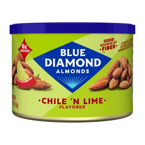 Vista 17 de Blue Diamond Almonds Nueces dulces con sabor a arándano, 6 onzas, paquete de 1