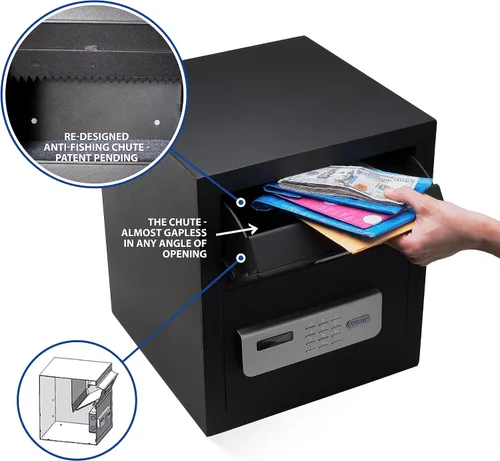 Vista 4 de Viking Security Safe - Depósito y Seguridad Personal Office Safe Bundle