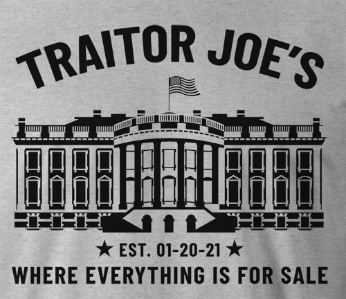 Vista 2 de 9 Crowns Camiseta Traitor Joes Not My President Shirt