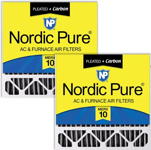 Vista 10 de Nordic Pure 20 x 20 x 5 (19_5/8 x 19_7/8 x 4_3/8) Honeywell/Lennox MERV 8 filtro de aire de repuesto, 1 paquete