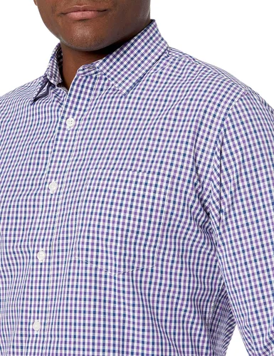 Vista 3 de Tienda Essentials Camisa de popelina para hombre, informal, de manga larga, con ajuste regular