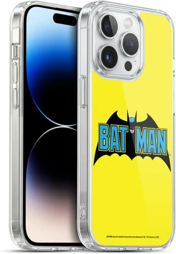 Vista 393 de Head Case Designs Funda de gel con licencia oficial de Batman DC Comics Bat Signal Logos [protección de grado militar] compatible con Apple iPhone 7