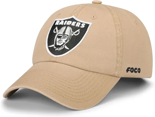 Vista 14 de FOCO NFL Mens NFL Team Logo Khaki Casual Hat Caps