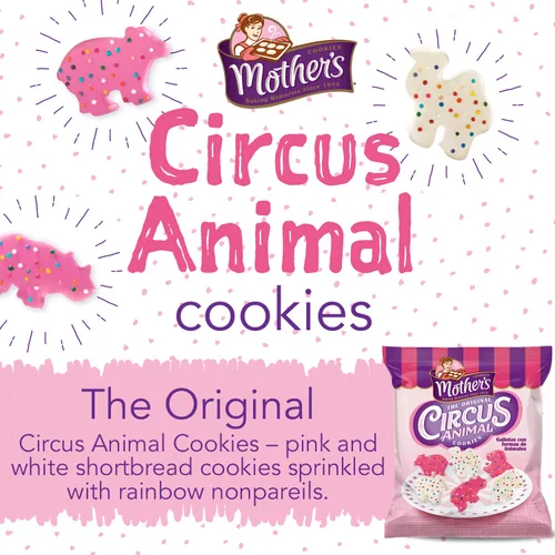 Vista 3 de Mother's Galletas, Original Circus Animal, 20 oz Caddy (Paquete de 20)