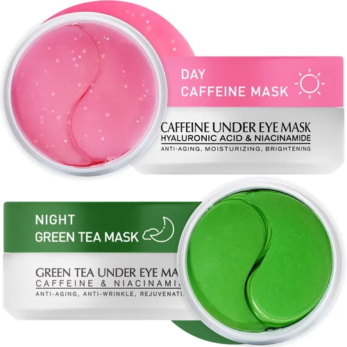 Vista 13 de Kit de parches para debajo de los ojos: 120 piezas de retinol y gel dorado para ojeras, hinchazón y arrugas, almohadillas de tratamiento de piel