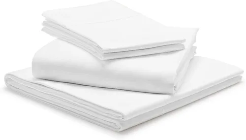 Vista 10 de 1000-Thread Count 100% Egyptian Cotton Twin Sheet Set, Soft Breathable Sateen Weave Long Staple Cotton, 1000-TC Pure Cotton, Fits Mattress 15" Deep