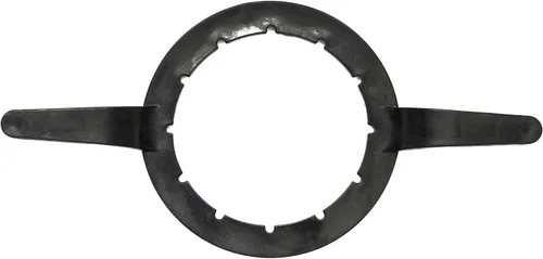 Vista 2 de Llave de plástico resistente de 6 pulgadas para bolsas industriales y tapas de tanque IBC