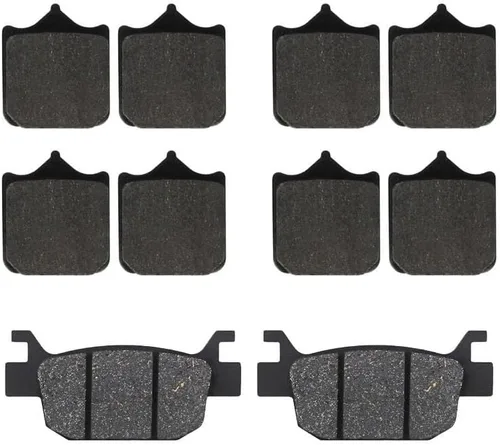 Vista 2 de Pastillas de freno delanteras y traseras de la motocicleta para Benelli TRK502 TRK502X TRK 502 Leoncino 500 BJ500 BJ500GS-A BJ 500