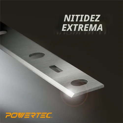 Vista 2 de POWERTEC Cuchillas de ensambladora de 6 pulgadas para Craftsman 21788, CMEW020 Jointer, juego de 2 (148012)
