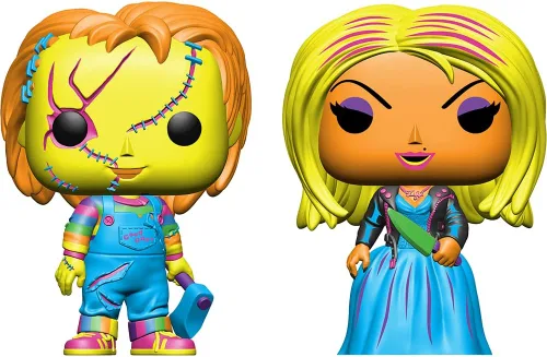 Vista 2 de Chuck y & Tiffany (Hot Topic Exc): P o p ! Movies - Figura de vinilo con 1 protector compatible (67714 - B)