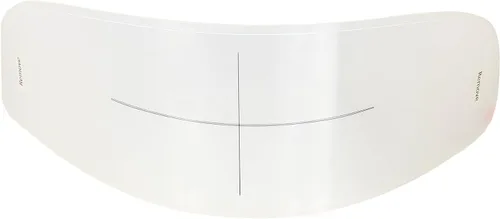 Vista 9 de Protector universal para casco de película antivaho con lente transparente, resistente a la niebla, 3.7 x 10.7 pulgadas, 2