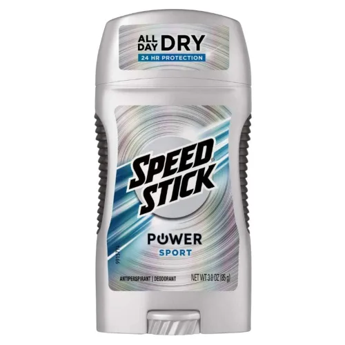 Vista 2 de Speed Stick Desodorante antitranspirante Power, Sport 3 oz (paquete de 2)